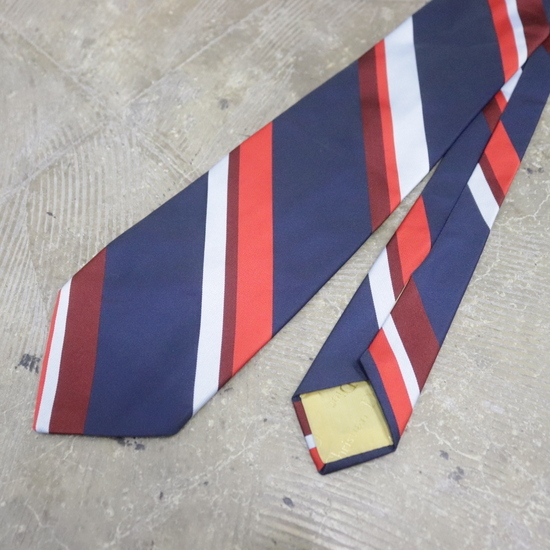 NT508 90sビンテージ Dior ディオール ネクタイ■1990年代製 ネイビー 紺 ポリエステル アンティーク 雑貨 アクセサリー 古着 アメカジ 80s拍卖