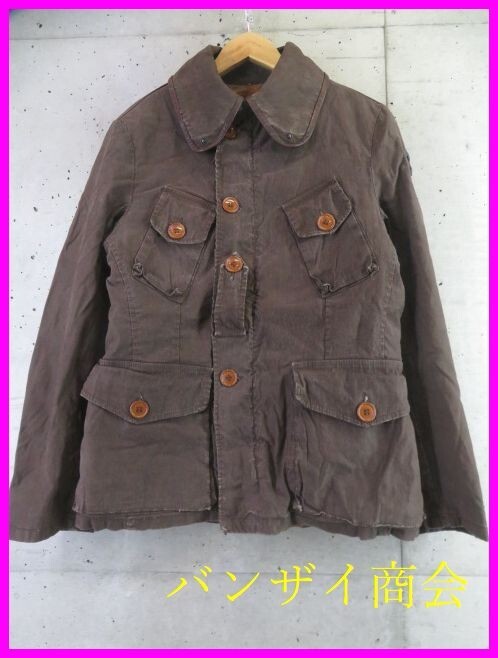 7260b4◆ベイクルーズ社◆FORTURE CIVILI フォルニチュールチビリ 裏地ファー ミリタリージャケット 48/コート/ブルゾン/ヴィンテージ拍卖