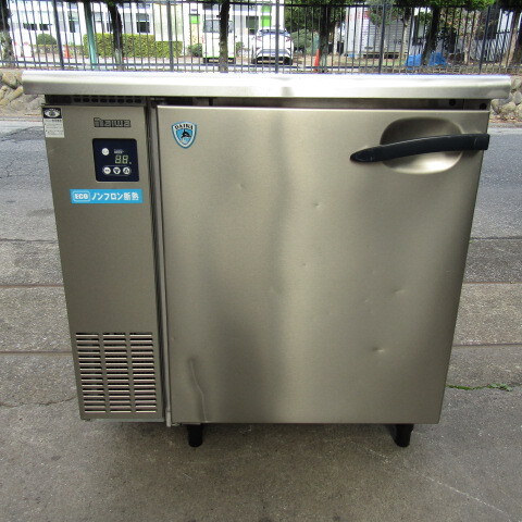 【埼玉発】ダイワ冷機 業務用冷蔵庫 コールドテーブル 3671CD 1ドア 200L 2019年製 中古★6-1026拍卖
