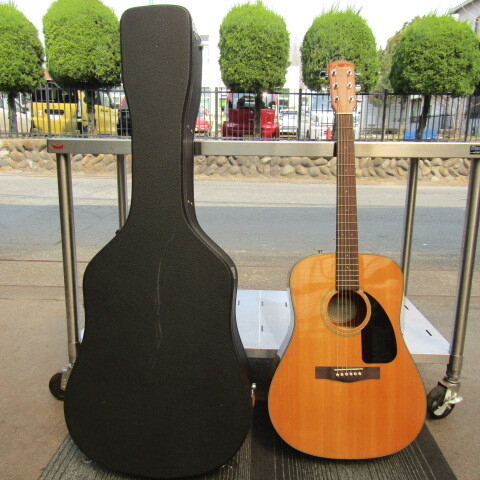 【埼玉発】FENDER ACO フェンダー アコースティックギター CD-60 W/HC V2 NAT 中古★7-0326拍卖