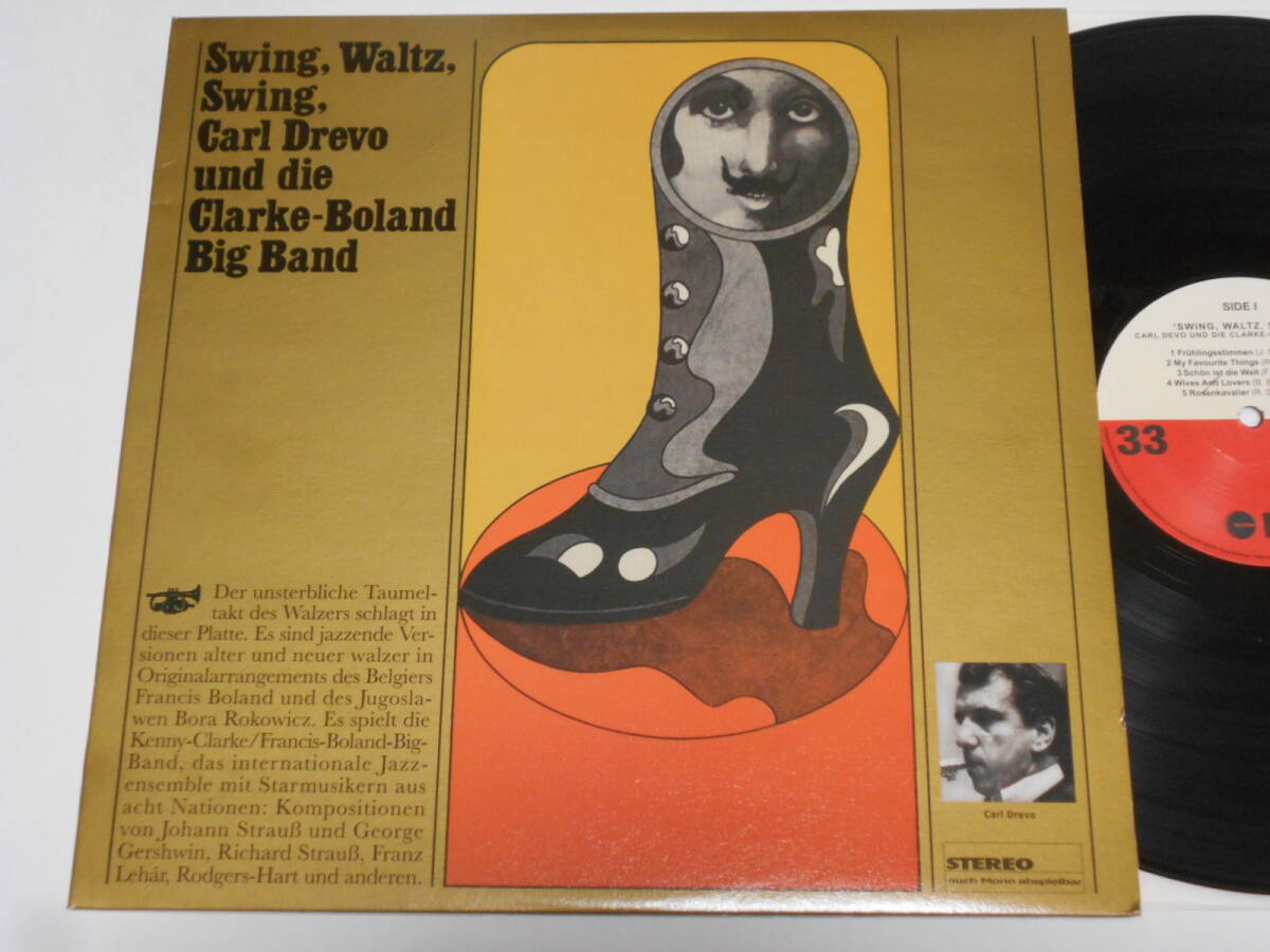 D.Gojkovic参加・重量盤!Swing,Waltz,Swing/Carl Drevo(伊Reaward再発)拍卖