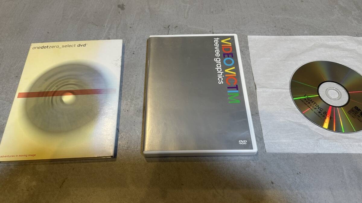 映像系ビデオ3点セット ①VIDEO VICTIM ②onedotzero_select dvd ③LIGHTING BOX 送料無料拍卖