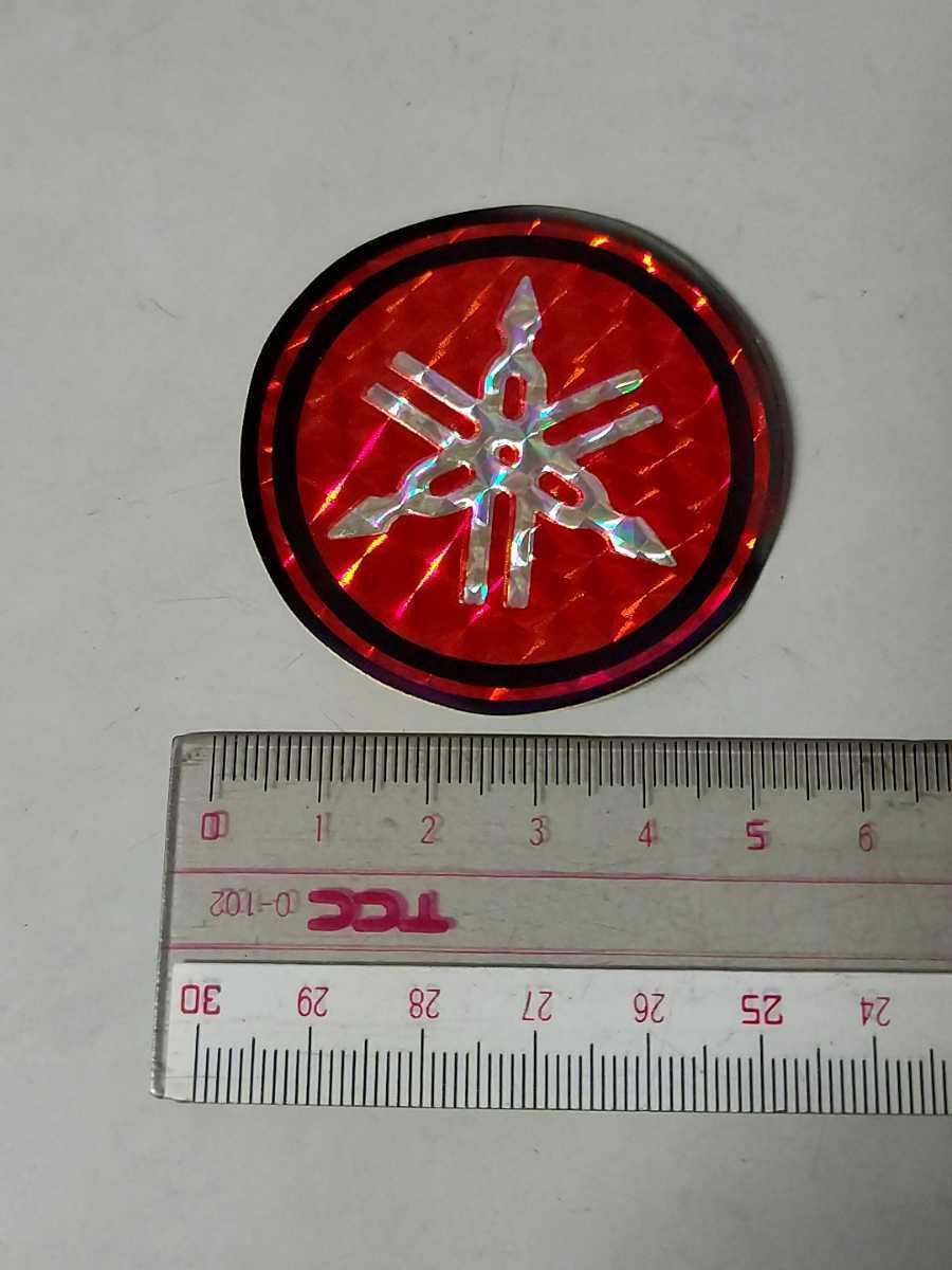 ヤマハ プリズムステッカー 音叉マーク 当時物 希少 昭和 RZ250 RZ350 XJ400 RD250 RD400 XS650 GX250 GX400 FZR TZR ミニトレ パッソル DT拍卖