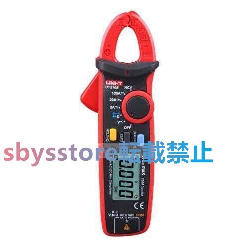 デジタル UT210E 100AMP 600V AC/DC クランプメータ マルチメータ RMS VFCダイオード拍卖