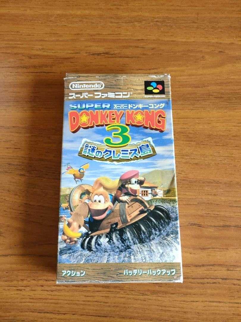 スーパードンキーコング3 謎のクレミス島 SFC スーパーファミコン SUPER DONKEY KONG 3 Super Famicom 任天堂 Nintendo拍卖