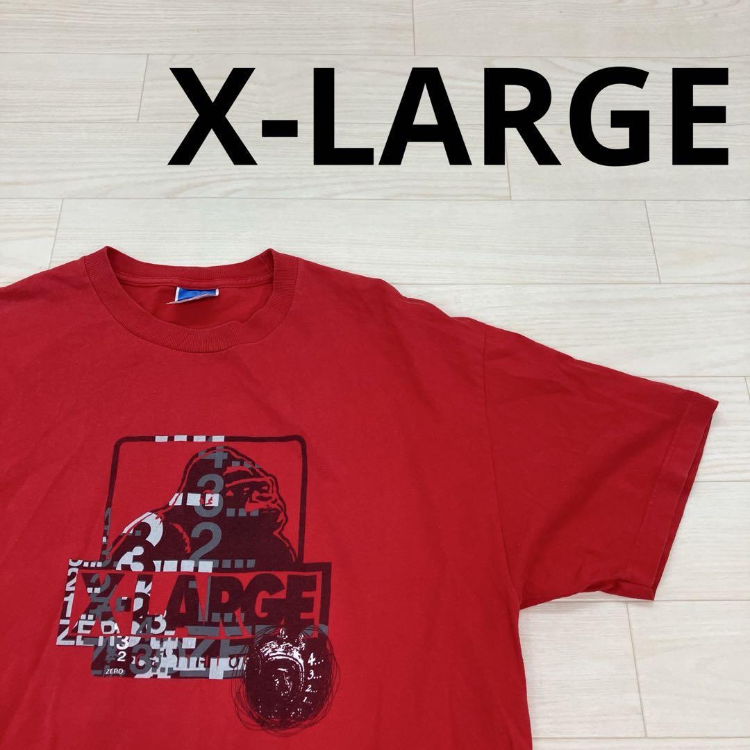 X-LARGE エクストララージ プリントTシャツ USA製 W25862拍卖