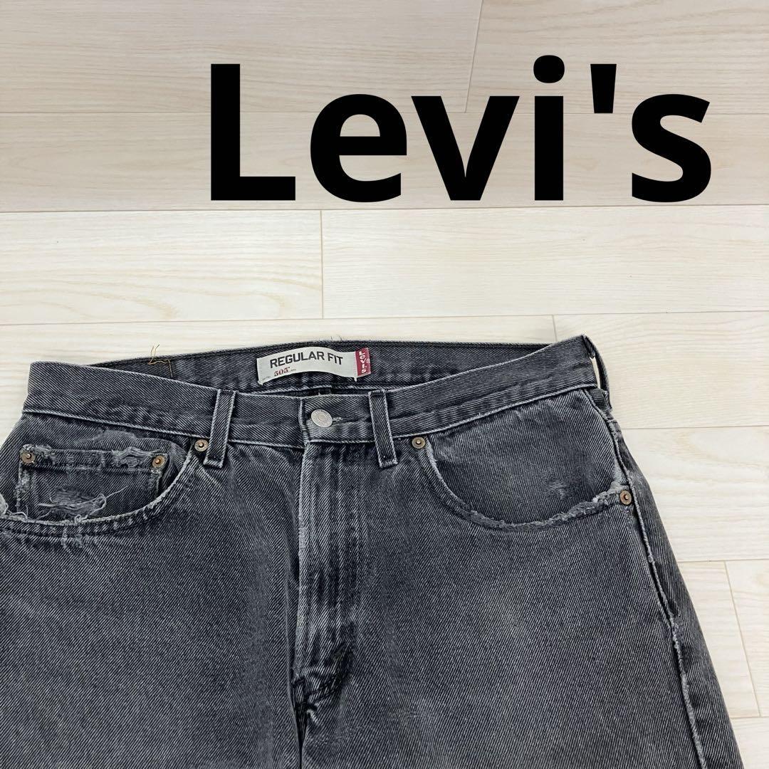 Levi's リーバイス 505 REGULAR FIT デニムパンツ W25942拍卖
