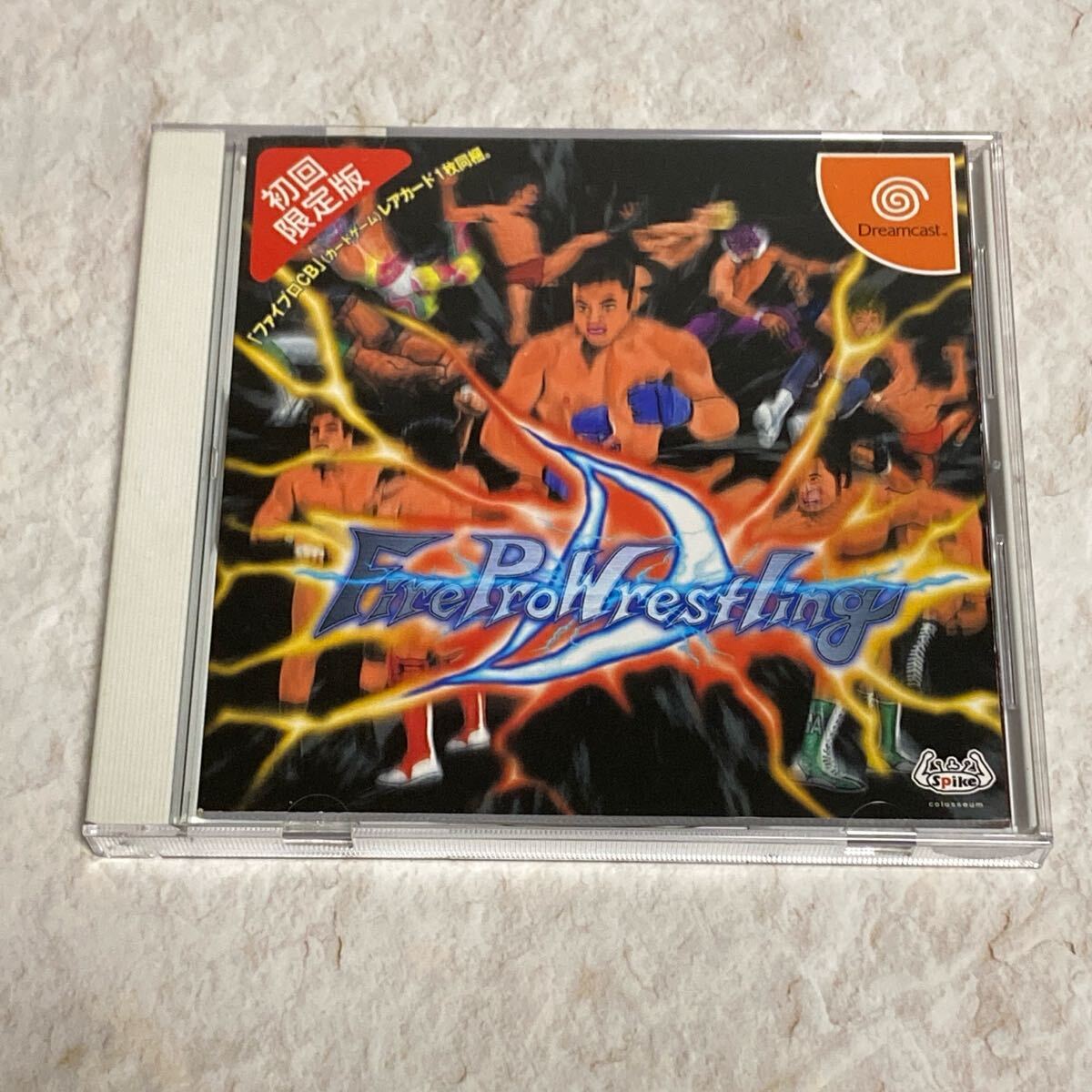 DC ドリームキャスト ファイヤープロレスリングD Dreamcast拍卖