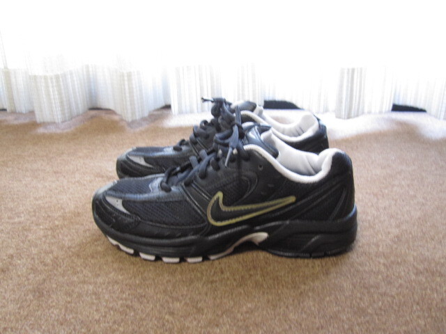 USEDキレイ NIKE AIR ナイキ エア スニーカー 324671-001FJ ブラック US6.5/23.5cm拍卖