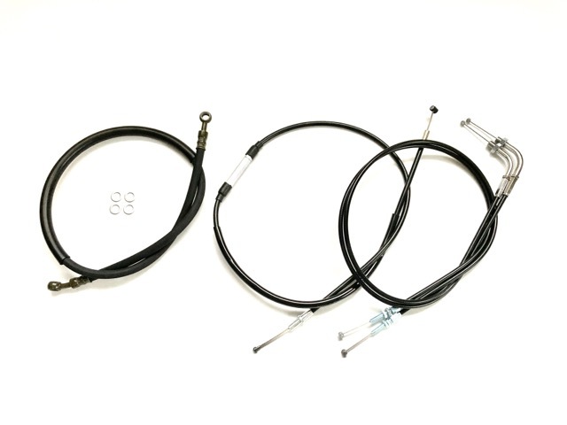 Z1 Z2 Z750FX Z1000MK2 アップハンワイヤーセット 10cmショート Akit拍卖