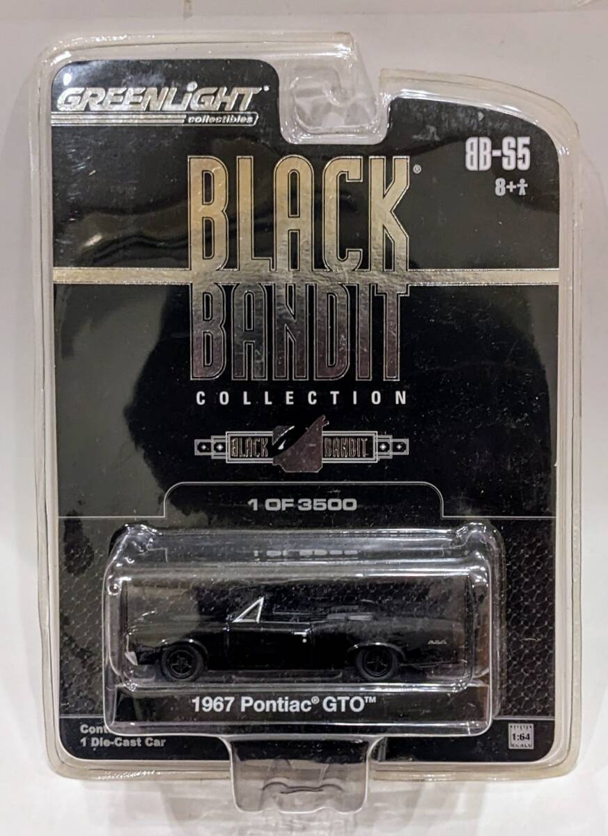 グリーンライト 1967 ポンティアック GTO BLACK BANDIT COLLECTION ブリスター未開封拍卖