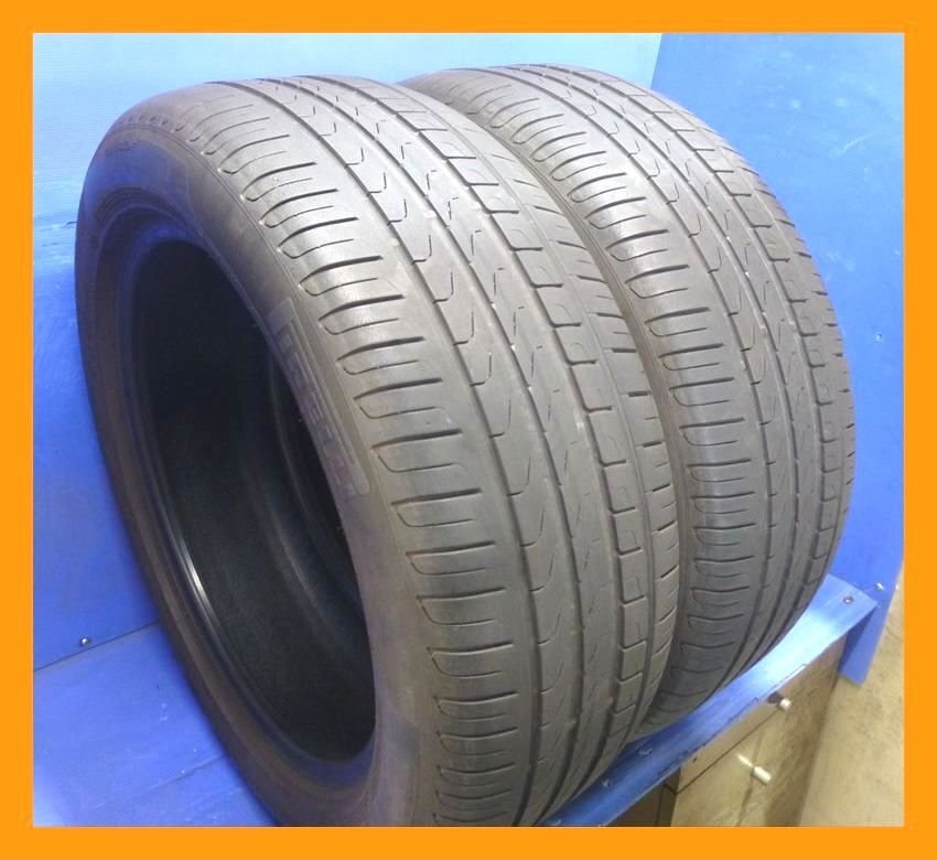 売り切り 2018年製 6分山 2本セット ★マーク BMW認証 ピレリ ★ ピレリ P7 ランフラット 【245/50R19】 2本★QF0525拍卖