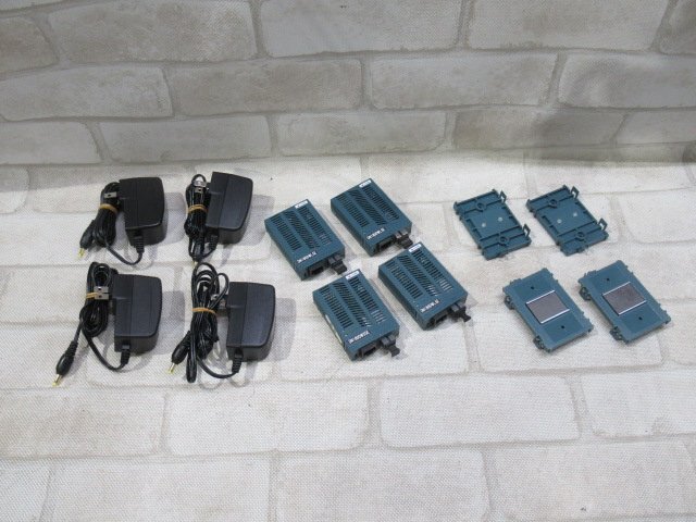 Ω 新LO 0130h 保証有 DYDEN【 DN1800WS5E 】大電 メディアコンバータ 4個セット 通電確認済 AC付拍卖