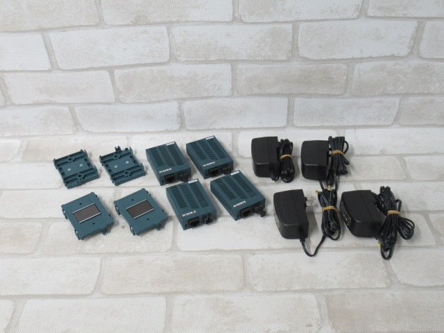 Ω 新LO 0133h 保証有 DYDEN【 DN1800WS3E 】大電 メディアコンバータ 4個セット 通電確認済 AC付拍卖