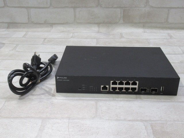 Ω 新E 0224m 保証有 PIOLINK【 TiFRONT-CS2310GX 】パイオリンク セキュリティスイッチ 23年製 通電確認済拍卖