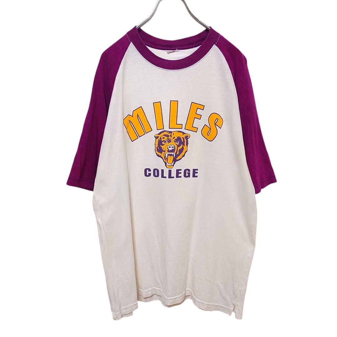 【MILES COLLEGE】 アニマル チームロゴTシャツ S-1800拍卖