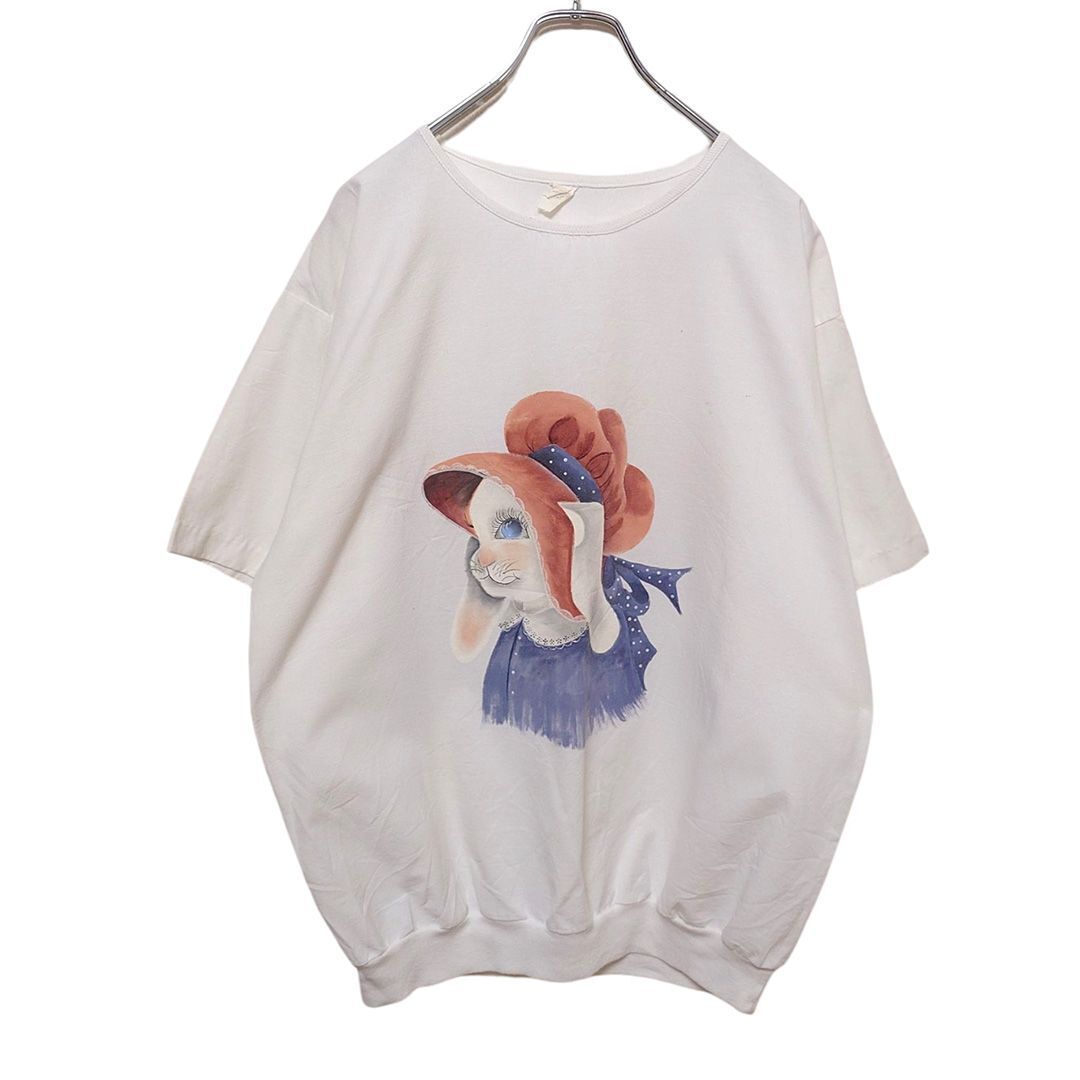 90s USA製 シングルステッチ ラビット うさぎ Tシャツ S-1845拍卖