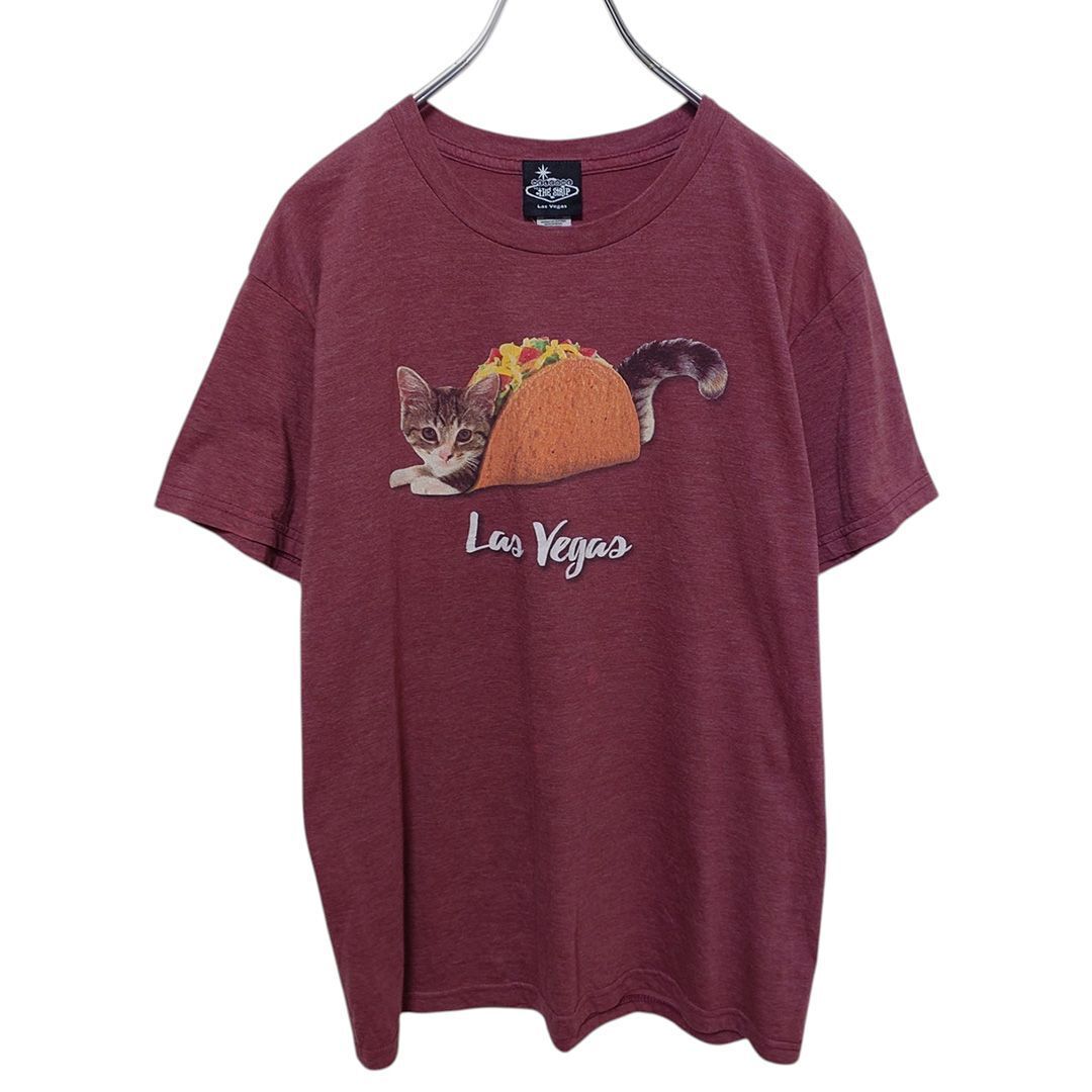 【WELCOME TO THE STRIP】タコキャット Tシャツ S-1837拍卖