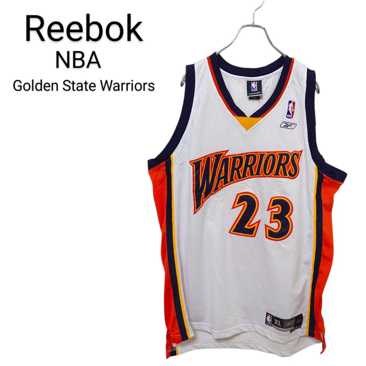 【Reebok】Warriors オーセンティックユニフォーム A-3734拍卖
