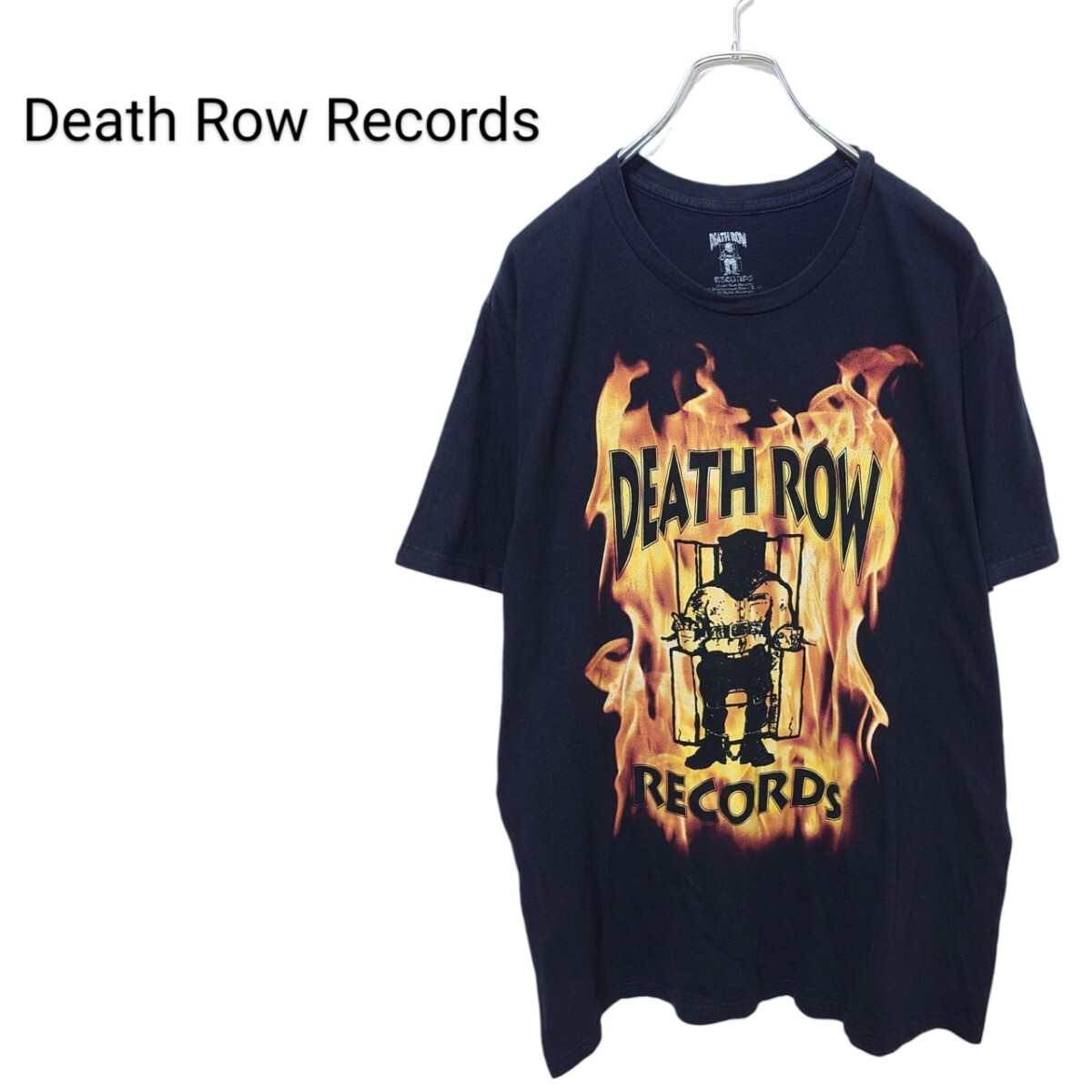 Death Row Records オフィシャル レーベルTシャツ A-3741拍卖