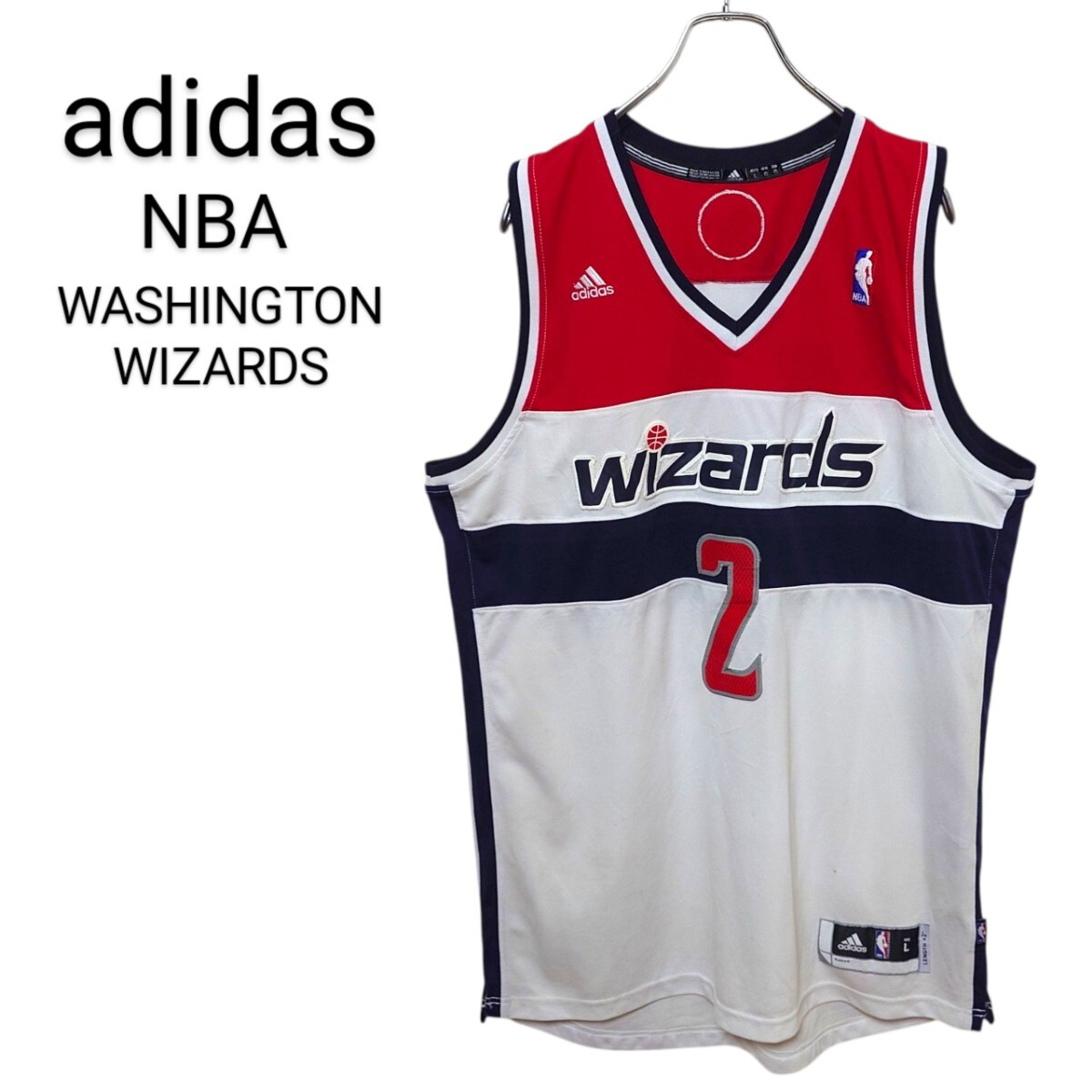 NBA WIZARDS ジョン・ウォール オーセンティックユニフォームA3786拍卖