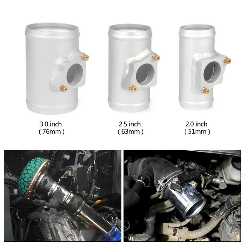 BBB002:エアフローセンサーアダプター トリムマウントベース トヨタmazda 6 Suzuki 2 , 2.5, 3 , 76mm, 63mm, 51mm拍卖