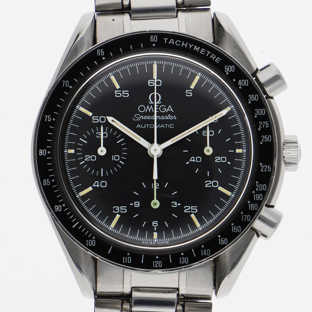 OMEGA オメガ 3510.50 スピードマスター ブラックダイヤル SS 自動巻き メンズ【129767】拍卖