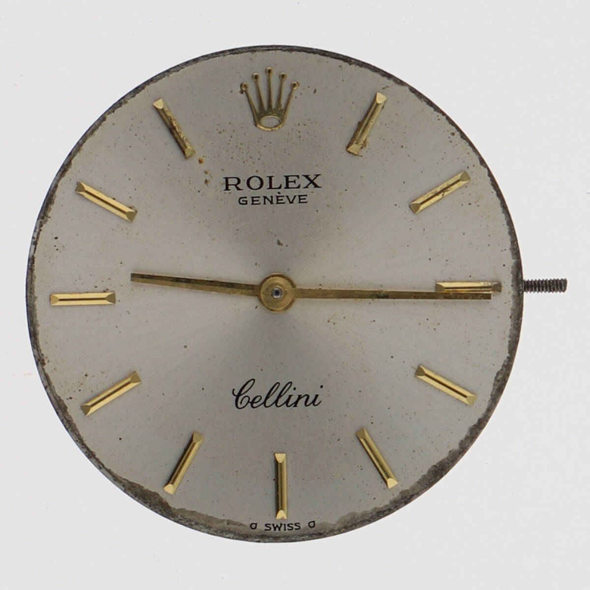 ROLEX ロレックス Cal.1600 ムーブメント+文字盤 シルバーダイヤル SS 手巻き ユニセックス【131428】拍卖