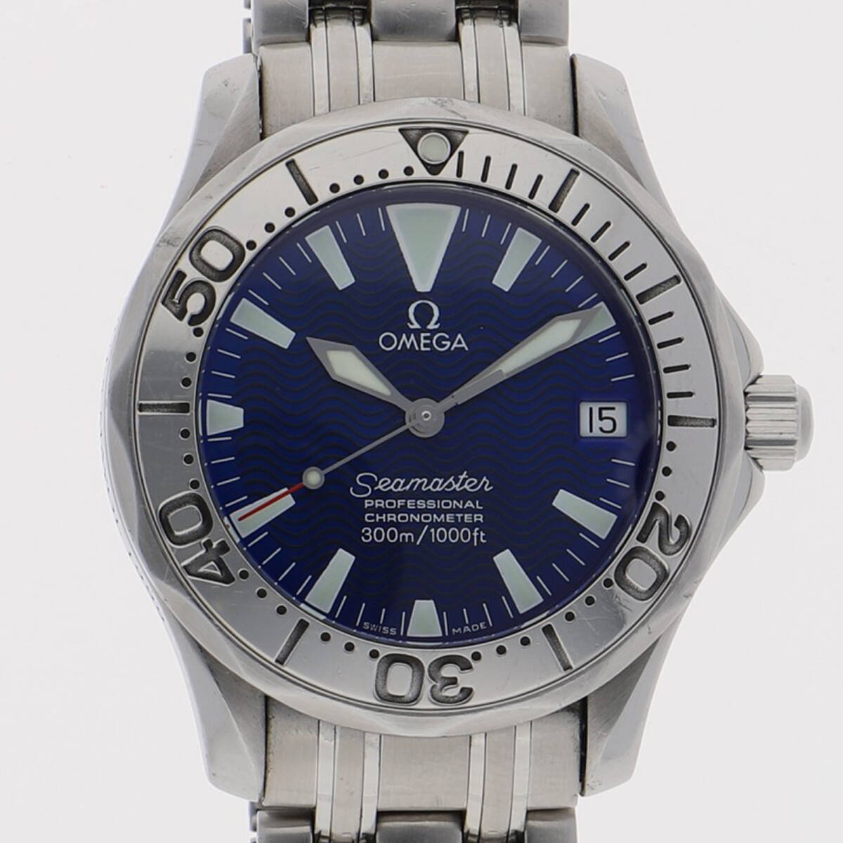 OMEGA オメガ 2554.8 3500本限定 ブルーダイヤル SS 自動巻き メンズ【123221】拍卖