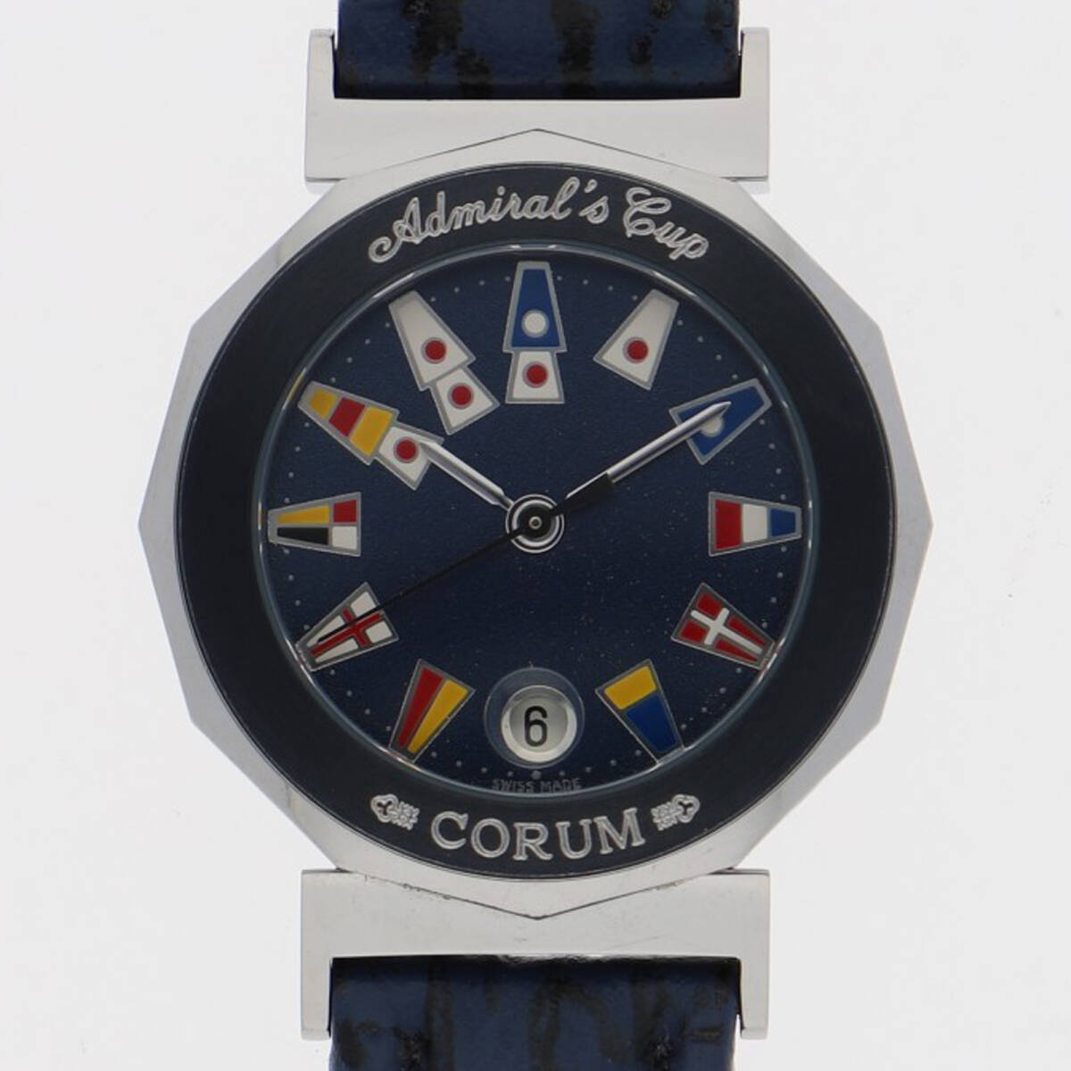 CORUM コルム 39.610.30.V50 アドミラルズカップ ブルーダイヤル SS クオーツ レディース【123169】拍卖