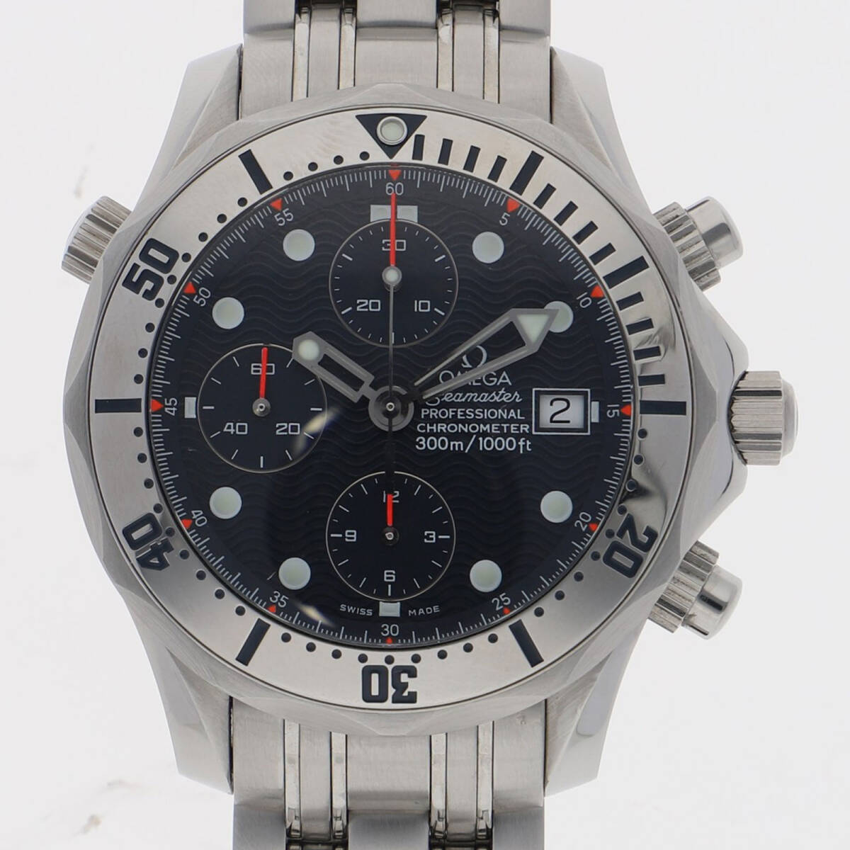 OMEGA オメガ 2598.80 シーマスタープロフェッショナル ネイビーダイヤル SS 自動巻き 純正ボックス メンズ【124588】拍卖