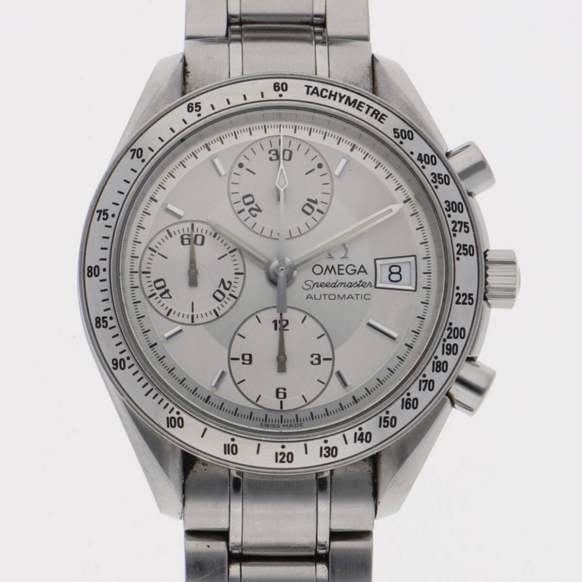 OMEGA オメガ 3513.30 スピードマスター シルバーダイヤル SS 自動巻き メンズ【122056】拍卖