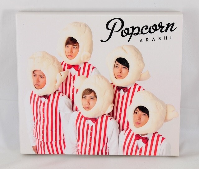 嵐 / Popcorn【初回プレス仕様盤 ステッカー付き】【美品】松本潤 二宮和也 etc ジャニーズ #2542拍卖
