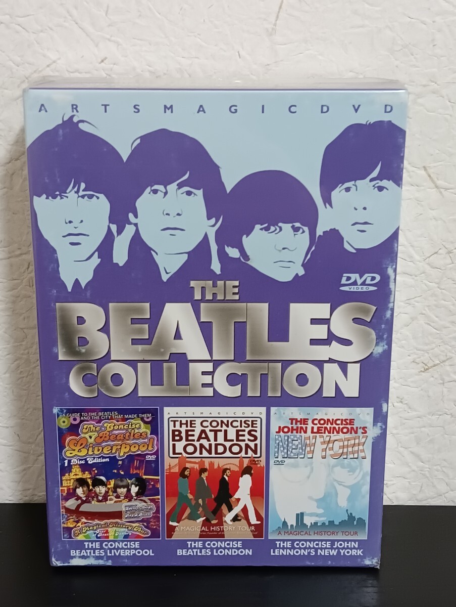 N2.2 未開封品 THE BEATLES COLLECTION LIVERPOOL LONDON NEWYORK DVD ビートルズコレクション拍卖
