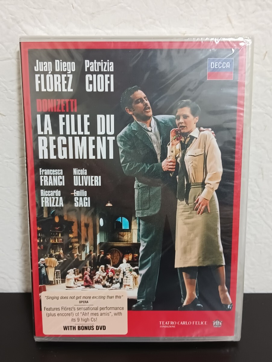 N2.2 未開封品 DONIZETTI LA FILLE DU REGIMENT DVD クラシック拍卖