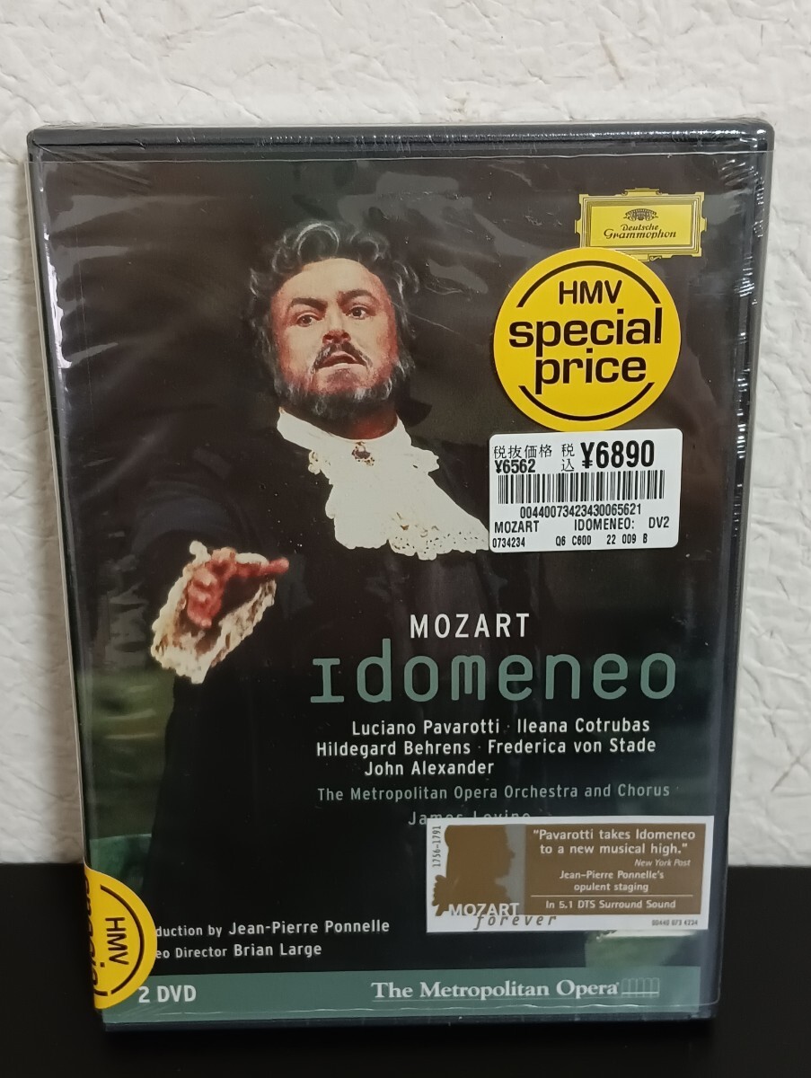 N2.2 未開封品 MOZART Idomeneo LEVINE モーツァルト DVD 歌劇 クラシック拍卖