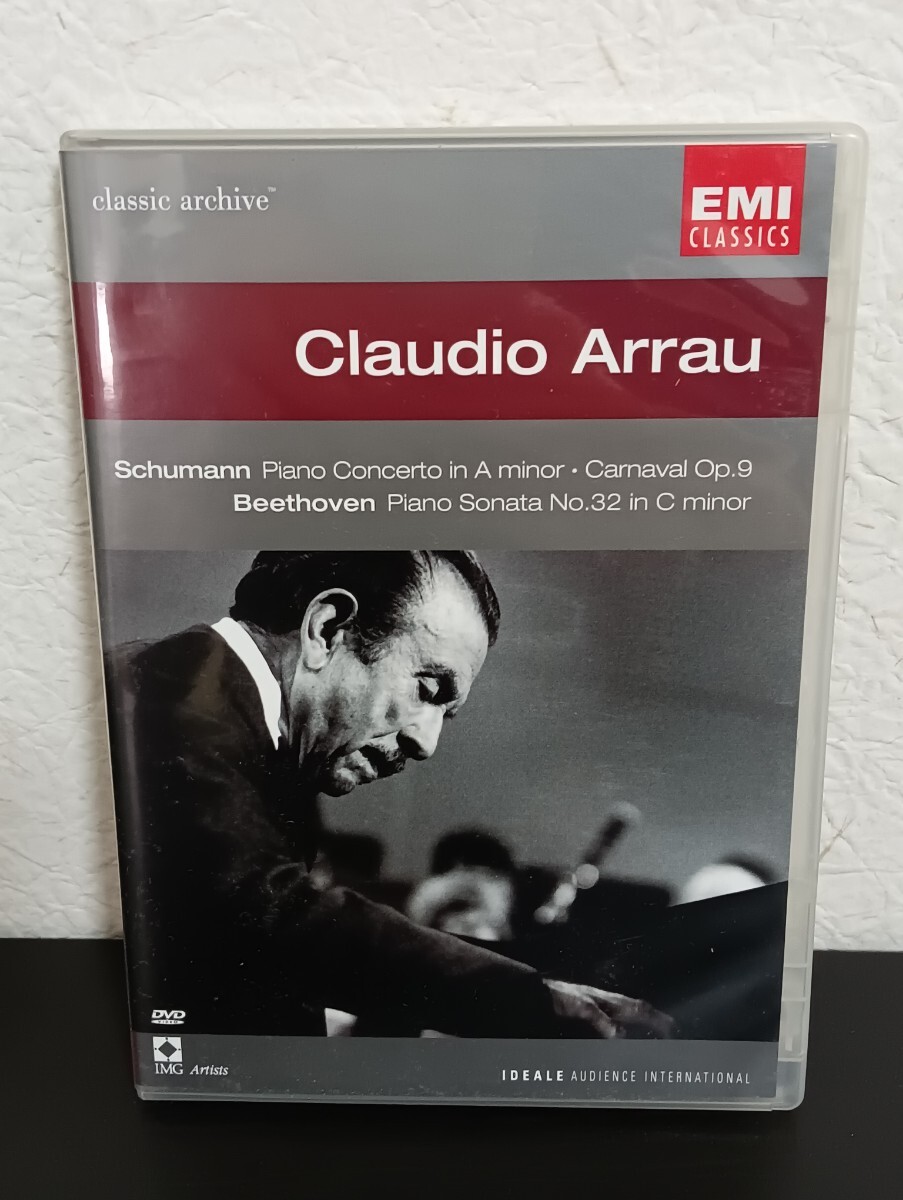 N2.2 Claudio Arrau Schumann Beethoven DVD ピアノ クラシック拍卖