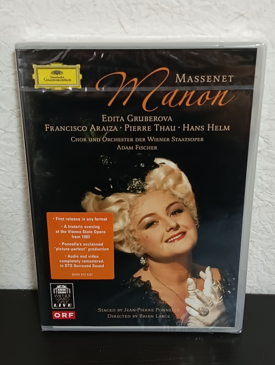 N2.2 未開封品 MASSENET Manon FISCGER マノン DVD 歌劇 クラシック拍卖