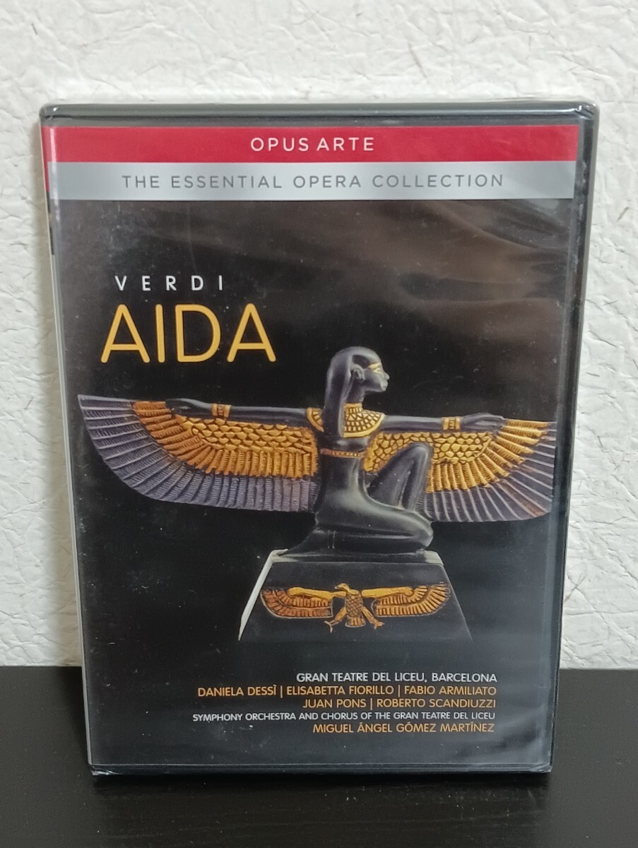 N2.2 未開封品 VERDI AIDA ヴェルディ アイーダ DVD 歌劇 クラシック拍卖
