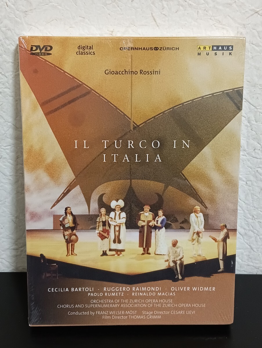 N2.2 未開封品 Rossini IL TTRCO IN ITALIA ロッシーニ 歌劇「イタリアのトルコ人」 DVD クラシック拍卖