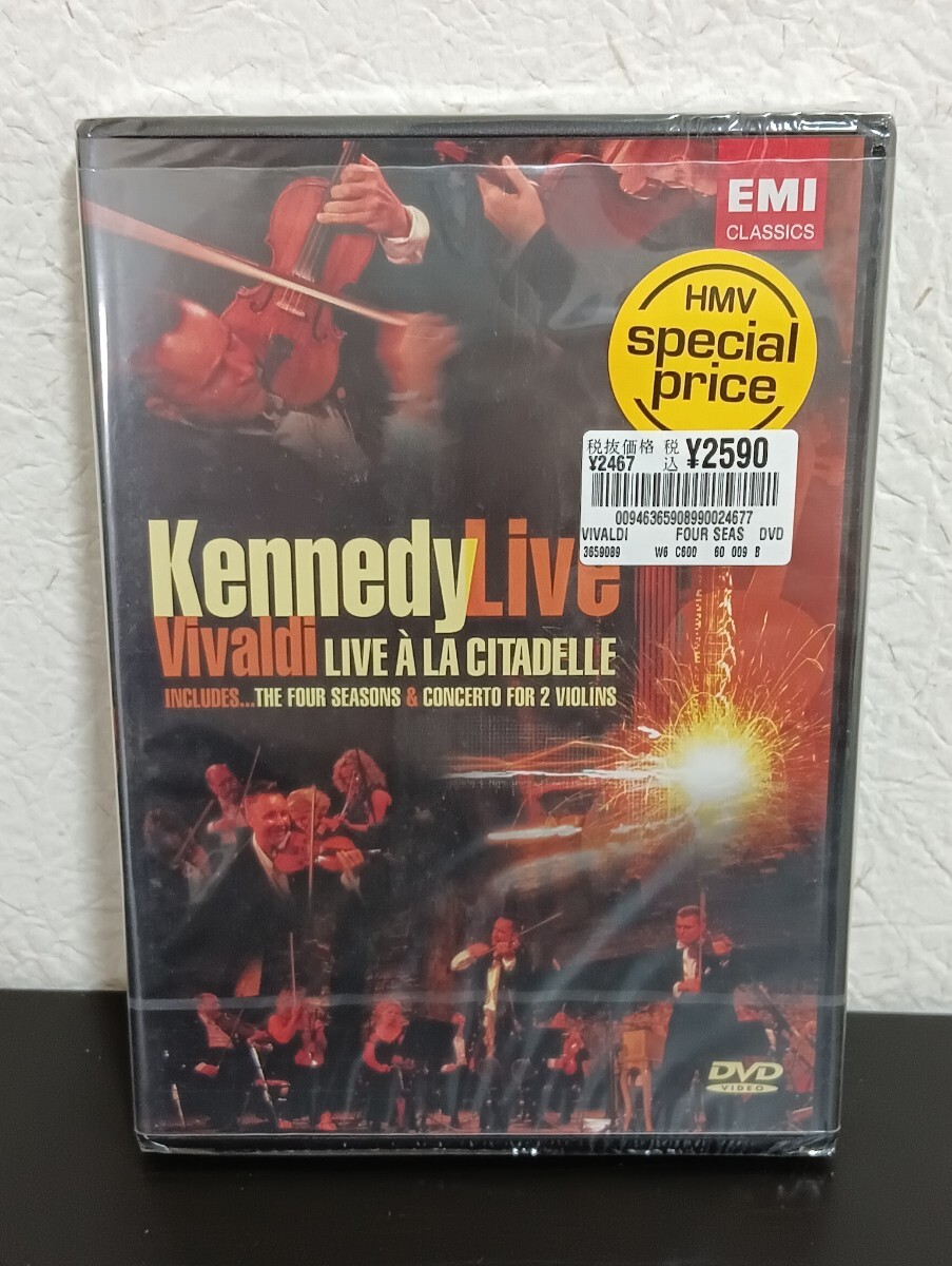 N2.2 未開封品 KennedyLive Vivaldi LIVE A LA CITADELLE ヴィヴァルディ 四季 DVD クラシック拍卖