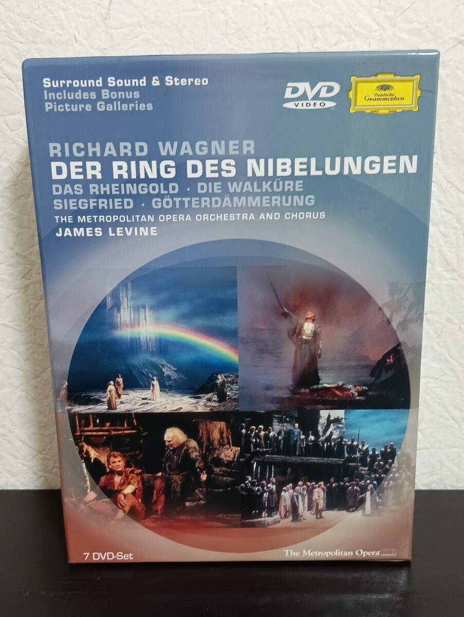 N2.2 ワーグナー ニーベルングの指環 JAMES LEVINE 7DVD-SET クラシック拍卖