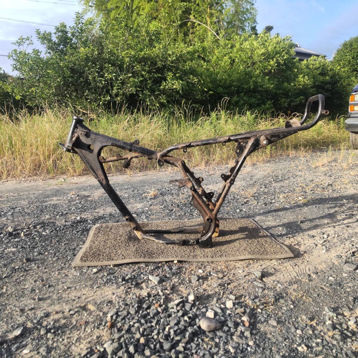 バンバン125 フレーム ■中古■ RV125 初期型 2スト■6V 実動車外し メインフレーム バンバン拍卖