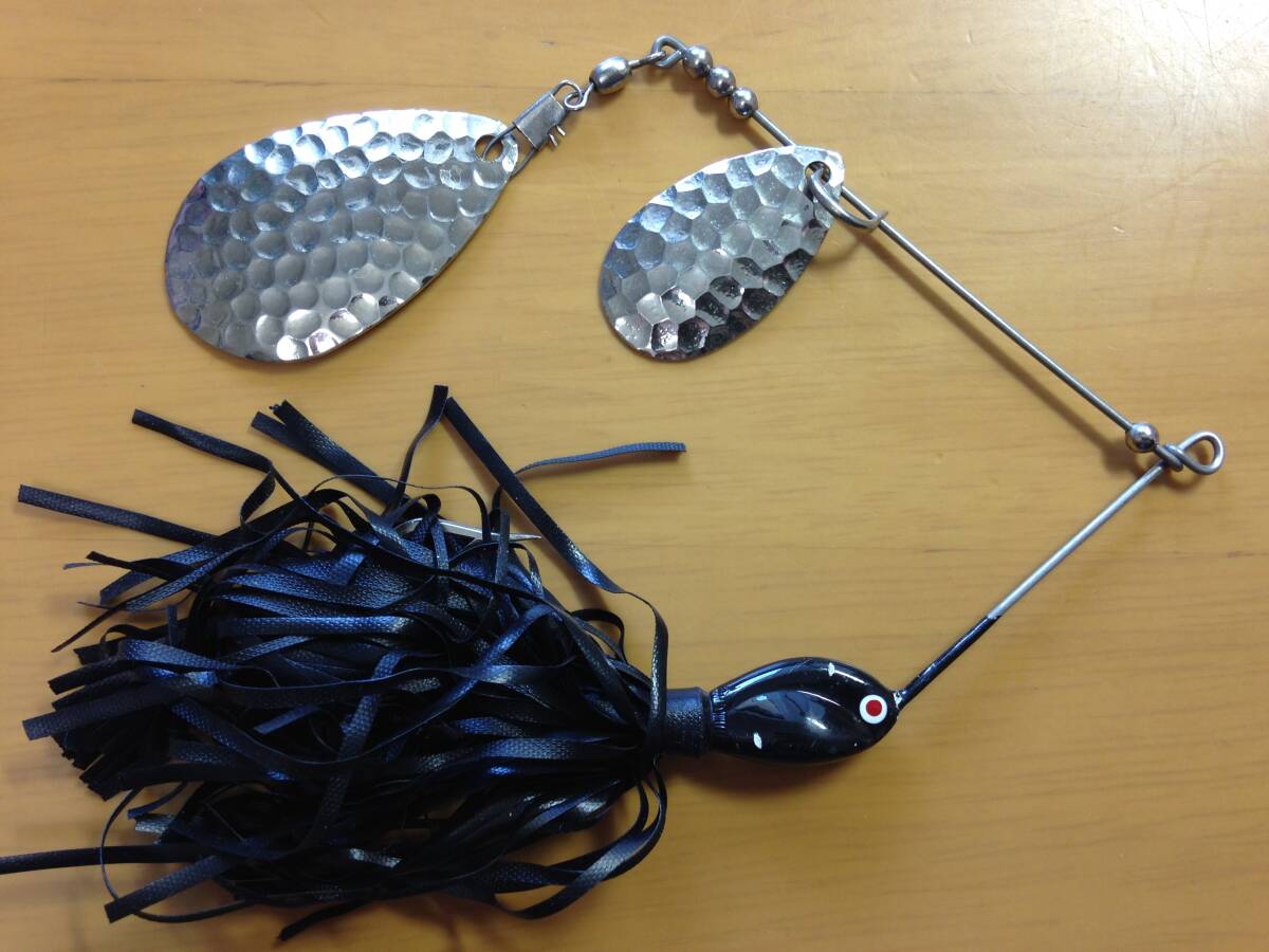 メーカー不明 スピナーベイト ブラックヘッド ダブル #18-2643拍卖