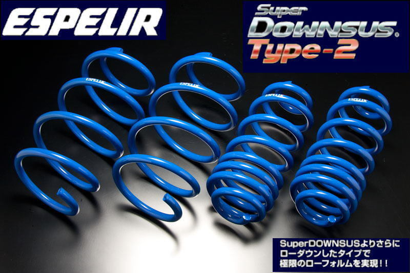 ESS-960 ESPELIR エスペリア スーパーダウンサス タイプ2 ワゴンRスティングレー MH23S(H20/9~) K6A(2WD/NA/ターボ)共通 拍卖