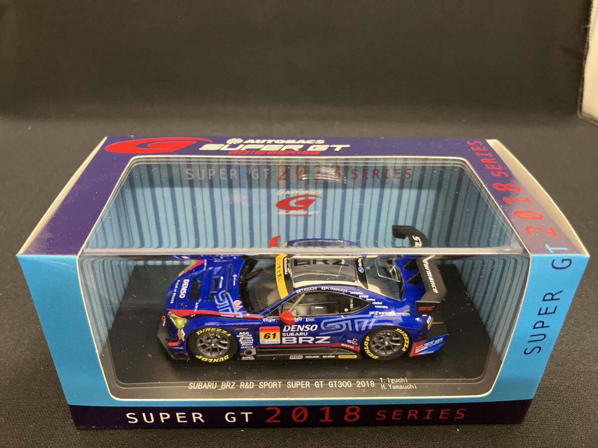 EBBRO 1/43 SUBARU BRZ R&D SPORT SUPER GT GT300 2018 #61 エブロ拍卖