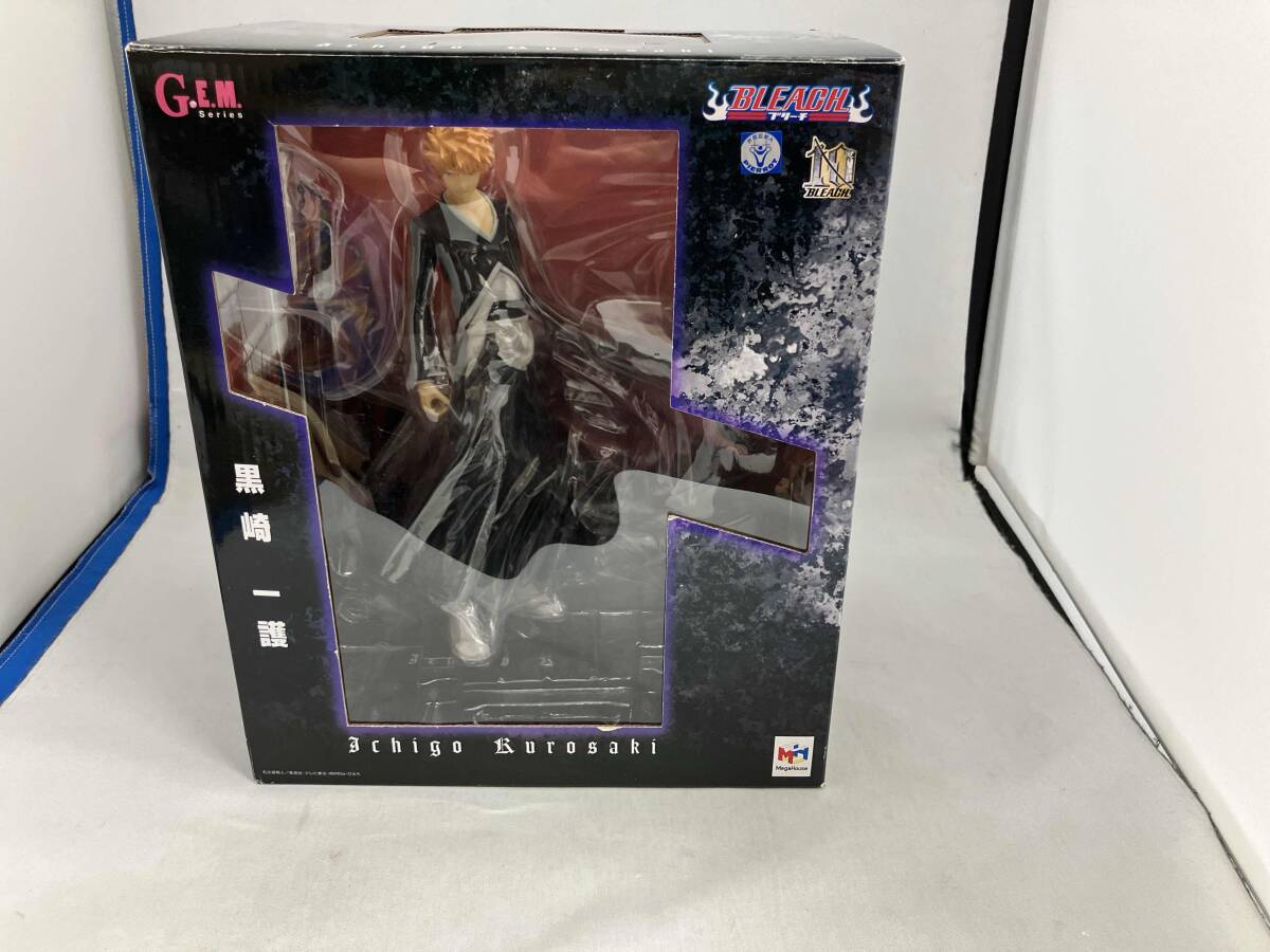 開封品 メガハウス 黒崎一護 G.E.M.シリーズ 「BLEACH」 BLEACH/G.E.Mシリーズ 多少箱傷み、ヤケ有り拍卖