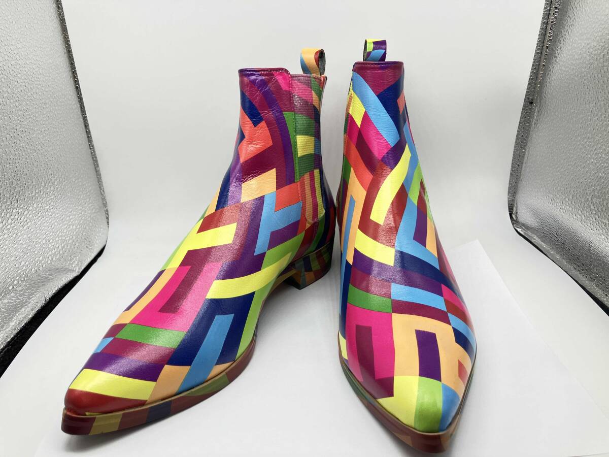 COMME des GARCONS/23cm/HOMME PLUS×KLG/24SS/KIDS LOVE GAITE/サイドゴアブーツ拍卖