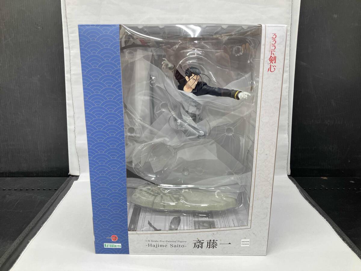 (特典付き)ARTFX J 斎藤一 1/8 コトブキヤオンラインショップ限定 るろうに剣心 -明治剣客浪漫譚-拍卖