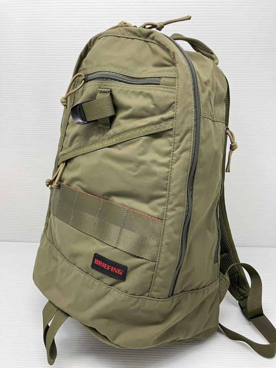 ★ BRIEFING ブリーフィング リュック バックパック デイパック カーキ 通年拍卖